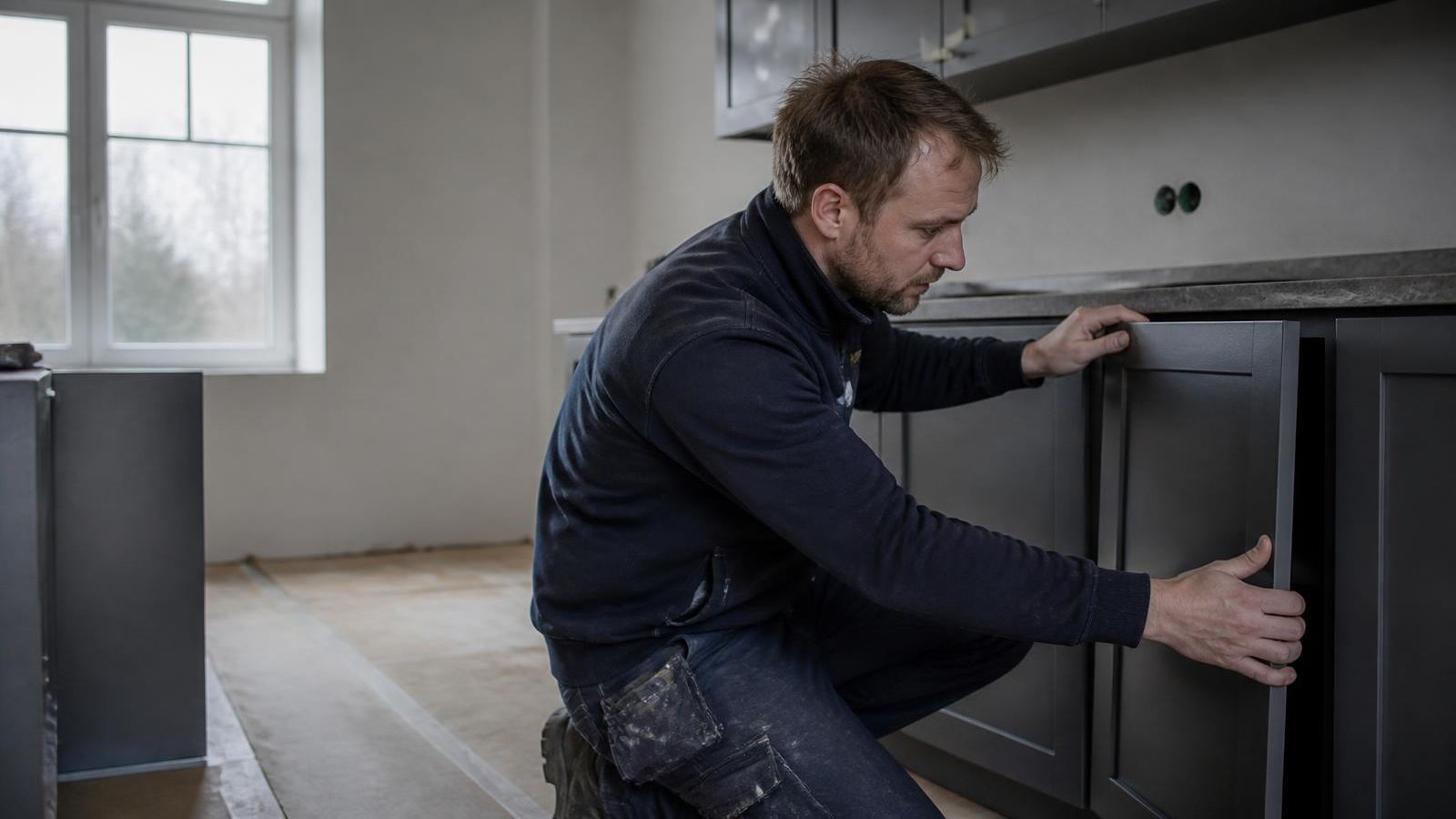 Marknadsföring för köksrenovering – köksrenovering i arbete