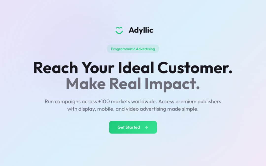 Ny hemsida till Adyllic